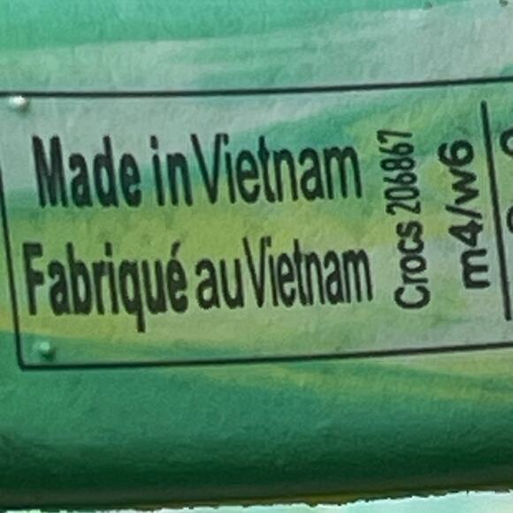 Crocs Classic Clogs Womens Size 6 Green Marbled Casual Slip On Shoes - Picture 8 of 8